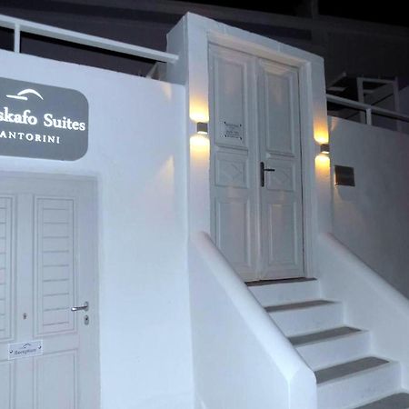 Yposkafo Suites - Studio - Santorini Fira  Exteriör bild